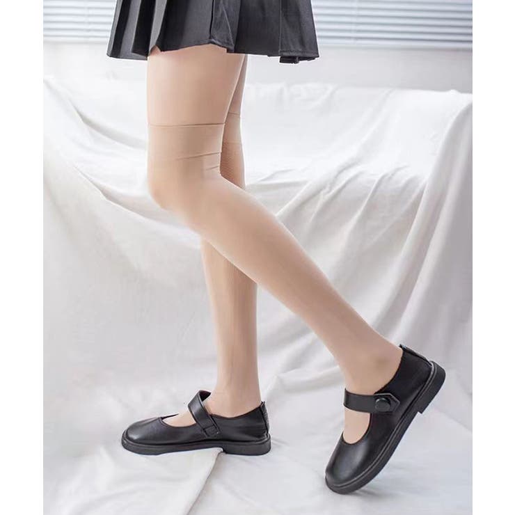 ニーハイソックス 夏 黒 | REAL STYLE | 詳細画像7 