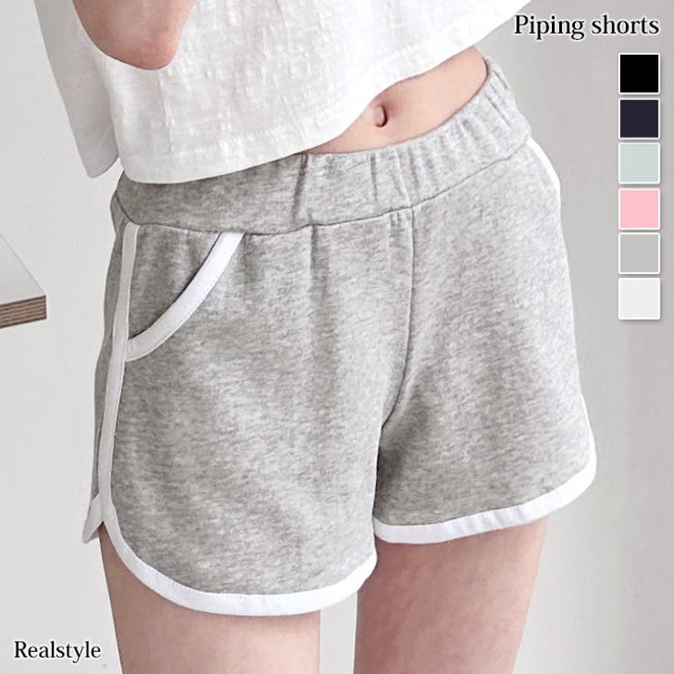 ショートパンツ レディース スウェット[品番：JOKW0014220