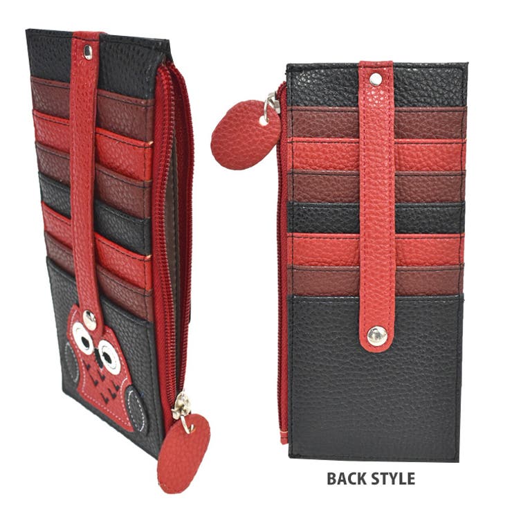 naconicoコラボ ジャバラカードウォレット(F・フクロウ)【再入荷