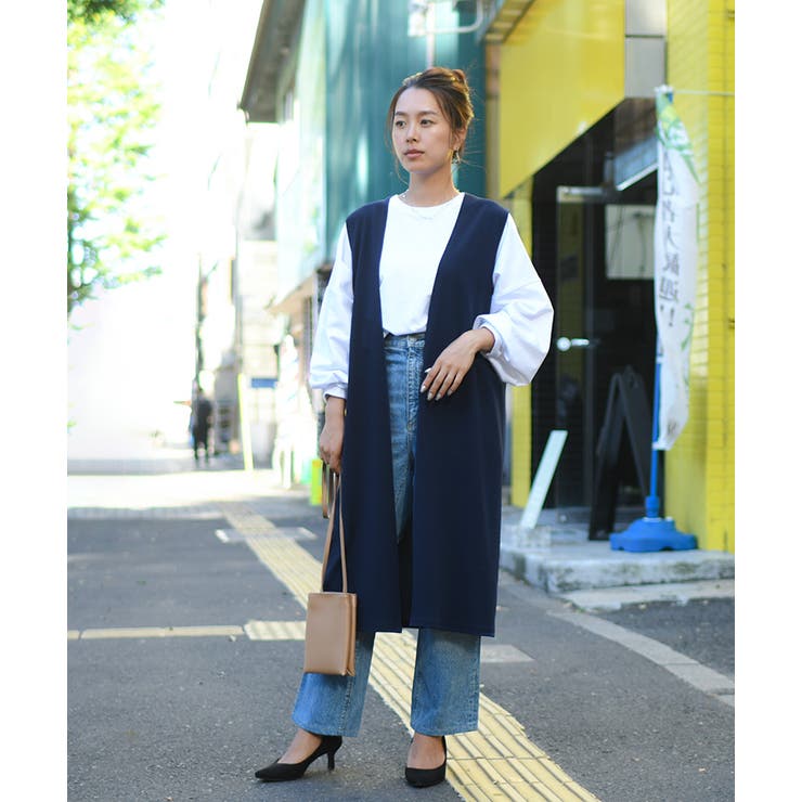 ジレ レディース 秋冬[品番：JOKW0014599]｜REAL STYLE（リアル