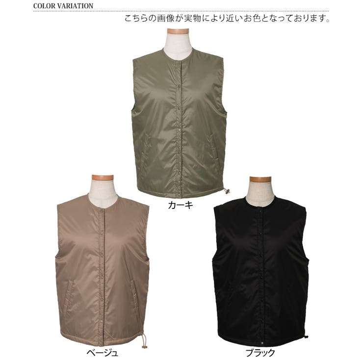 ベスト レディース 春[品番：JOKW0014604]｜REAL STYLE（リアル