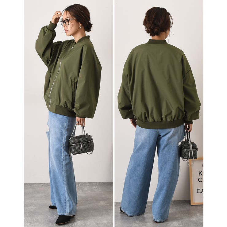 ブルゾン レディース 秋[品番：JOKW0014663]｜REAL STYLE（リアル