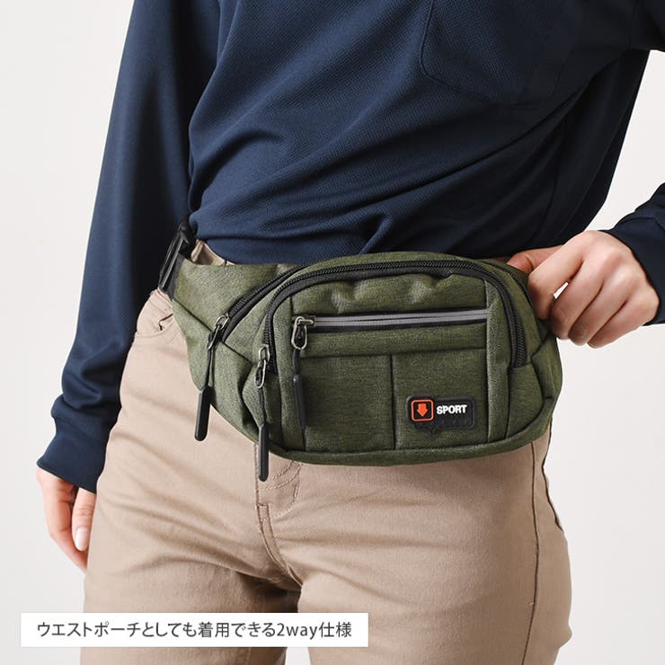 ボディバッグ ウエストポーチ メンズ[品番：JOKW0015146]｜REAL STYLE
