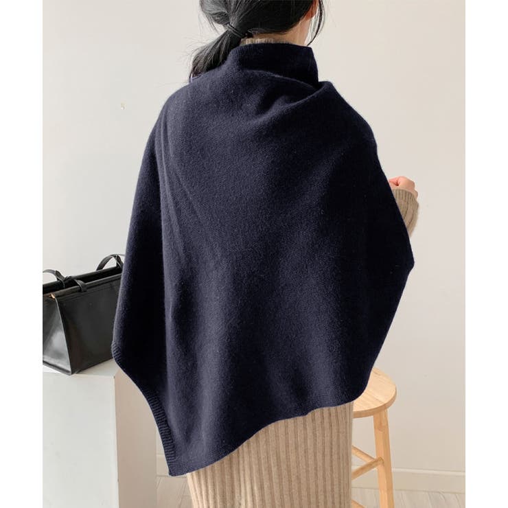 通販 激安 ポンチョ ニット STYLE ケープ[品番：JOKW0015176]｜REAL 犬服・アクセサリー