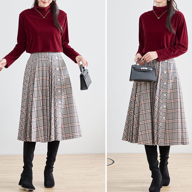 ベロア トップス レディース[品番：JOKW0016265]｜REAL STYLE