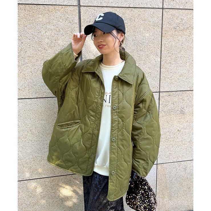 コート レディース キルティング[品番：JOKW0016287]｜REAL