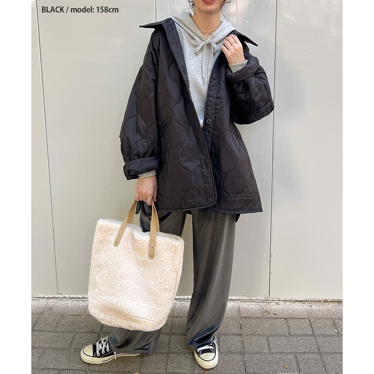 コート レディース キルティング[品番：JOKW0016287]｜REAL