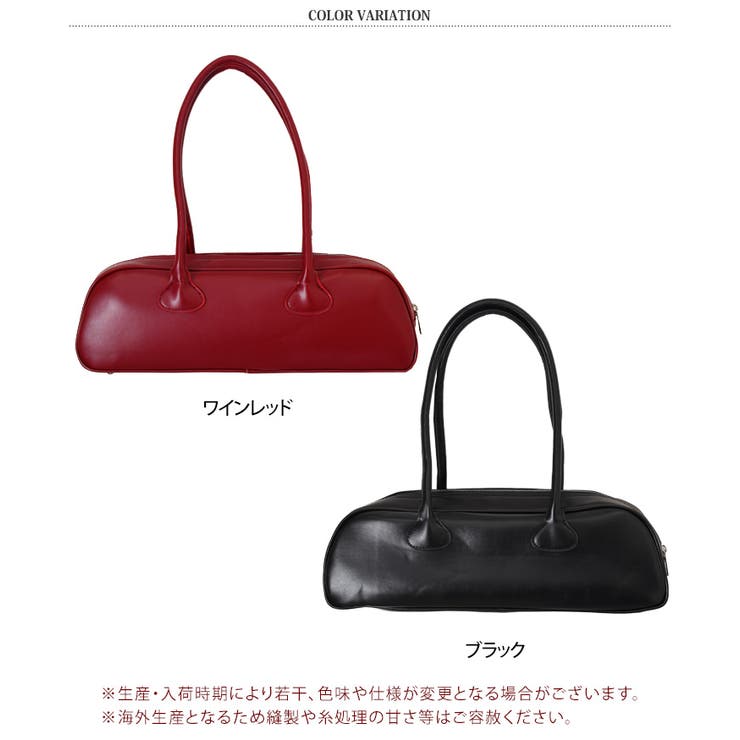 ミニボストンバッグ 横長バッグ ハンドバッグ[品番：JOKW0016292]｜REAL STYLE（リアル スタイル）のレディースファッション通販｜SHOPLIST（ショップリスト）