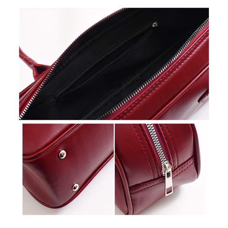 ミニボストンバッグ 横長バッグ ハンドバッグ[品番：JOKW0016292]｜REAL STYLE（リアル スタイル）のレディースファッション通販｜SHOPLIST（ショップリスト）