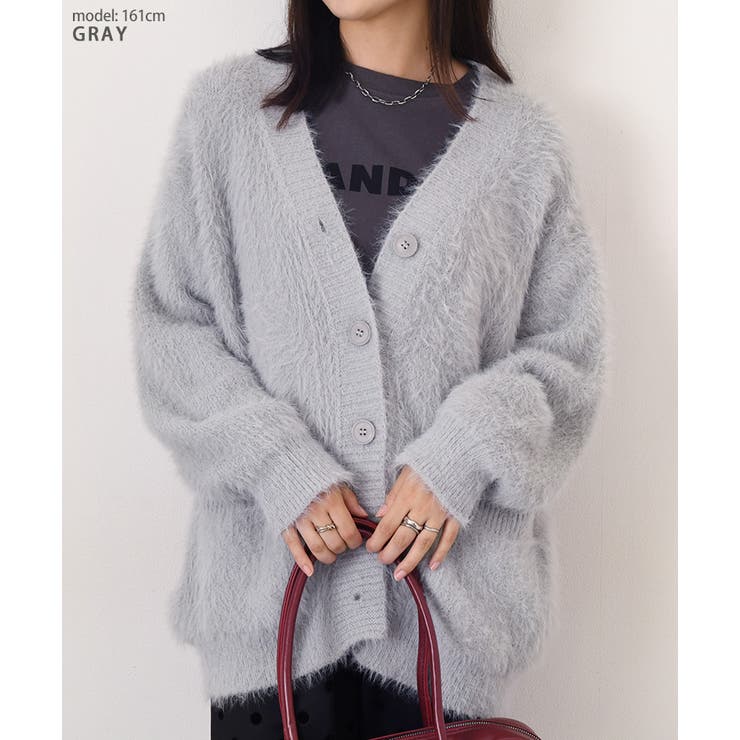 カーディガン レディース 秋冬[品番：JOKW0016302]｜REAL STYLE