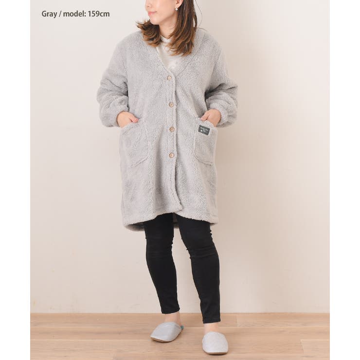 ガウン レディース 部屋着[品番：JOKW0016359]｜REAL  STYLE（リアルスタイル）のレディースファッション通販｜SHOPLIST（ショップリスト）