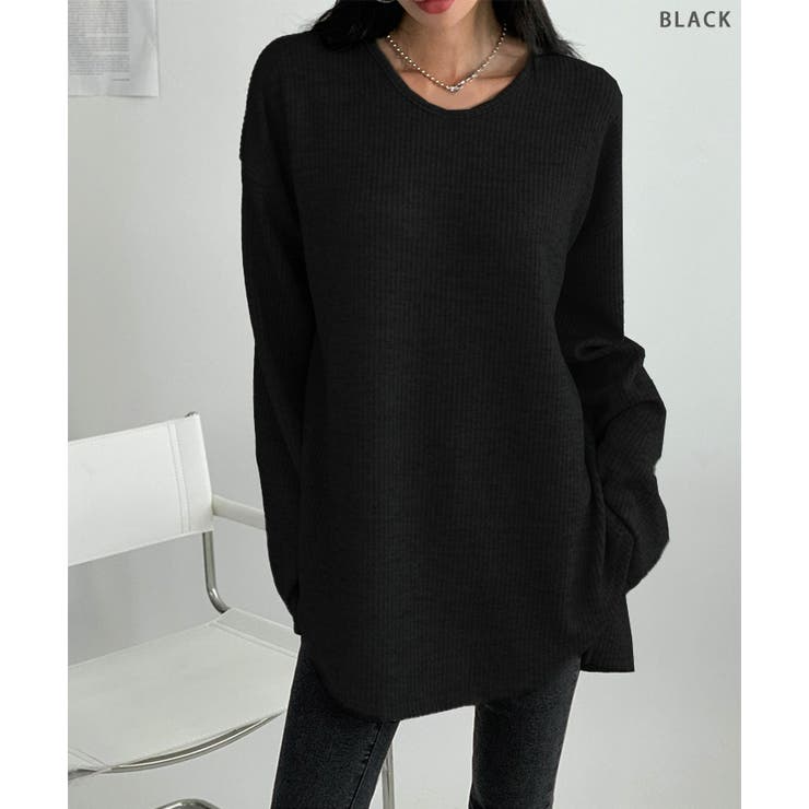 ニットソー レディース 長袖[品番：JOKW0016366]｜REAL STYLE（リアル