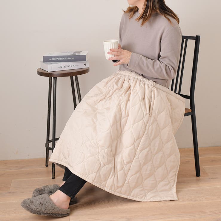 巻きスカート 防寒 ロング[品番：JOKW0016397]｜REAL STYLE（リアル