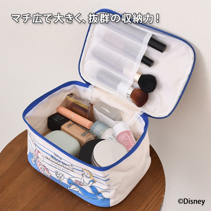 バニティポーチ 大容量 ディズニー[品番：JOKW0016425]｜REAL STYLE