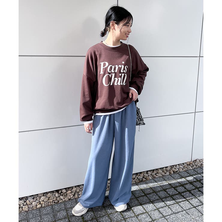 チェック裏起毛ワイドパンツ – Mitsumine Online Shop