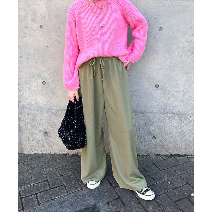 ワイドパンツ レディース 秋[品番：JOKW0016419]｜REAL STYLE