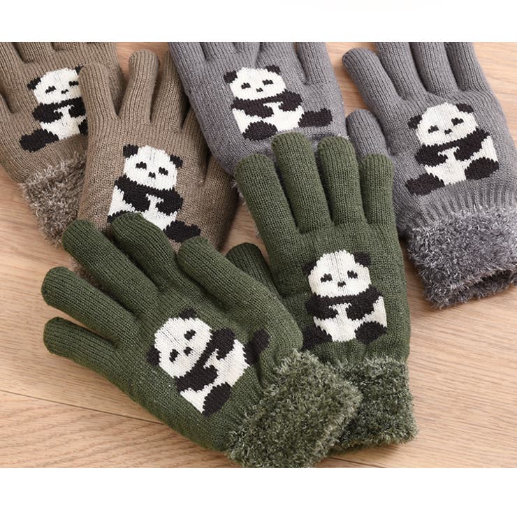 手袋 パンダ レディース[品番：JOKW0016488]｜REAL STYLE（リアル
