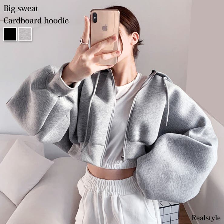 パーカー レディース 秋冬 | REAL STYLE | 詳細画像1 