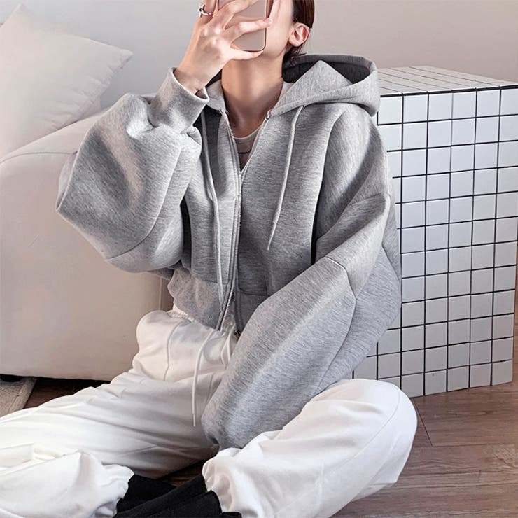 パーカー レディース 秋冬 | REAL STYLE | 詳細画像3 