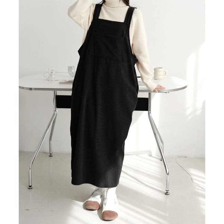 ジャンパースカート ロング マキシ[品番：JOKW0016509]｜REAL STYLE