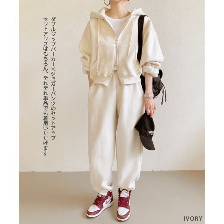 セットアップ レディース 秋[品番：JOKW0016542]｜REAL STYLE
