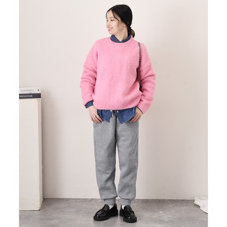 ジョガーパンツ レディース 裏起毛[品番：JOKW0016598]｜REAL STYLE