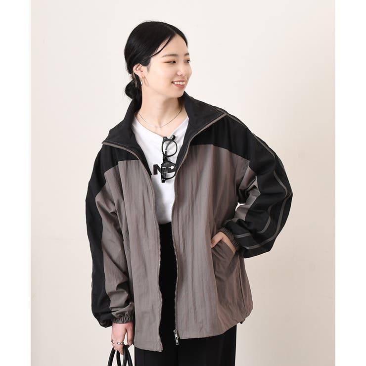 トラックジャケット レディース ナイロン[品番：JOKW0016626