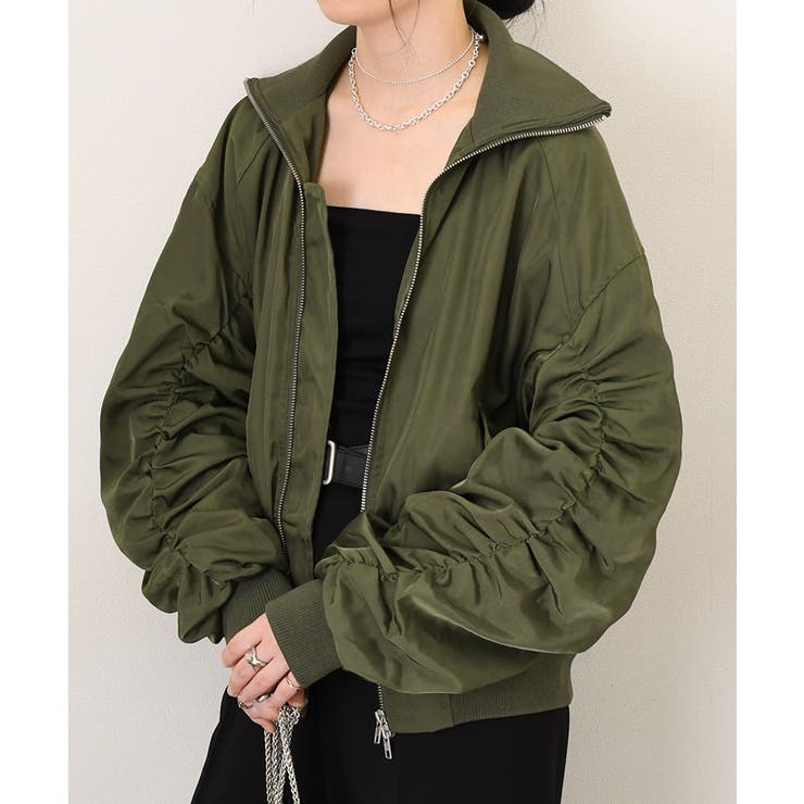 【国内配送】 ブルゾン レディース 春[品番：JOKW0016627]｜REAL STYLE ジャケット・アウター