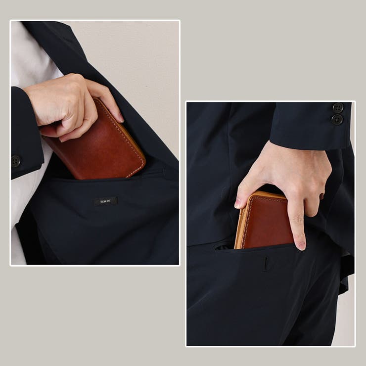 THE REAL McCOY'S ブラック二つ折り財布 Crocodile 財布 メンズ 二つ折り財布 クロコダイル ビッグロゴ3