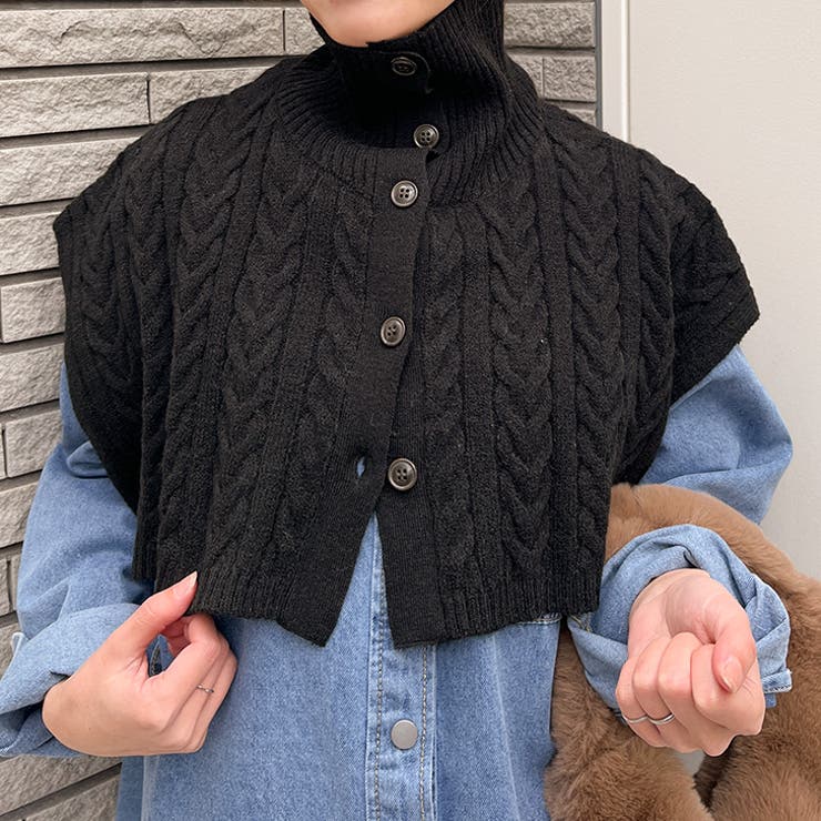 付け襟 タートルネック ハイネック[品番：JOKW0016645]｜REAL