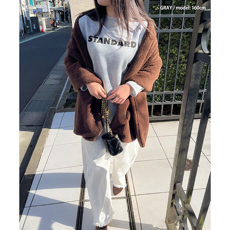 Tシャツ レディース 長袖[品番：JOKW0016654]｜REAL STYLE