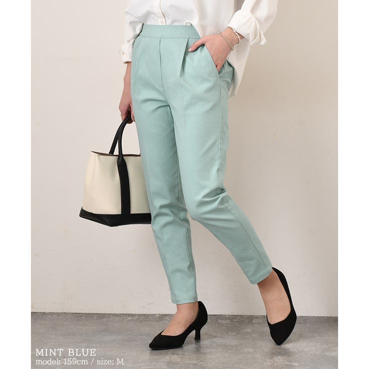 テーパードパンツ レディース ストレッチ[品番：JOKW0016679