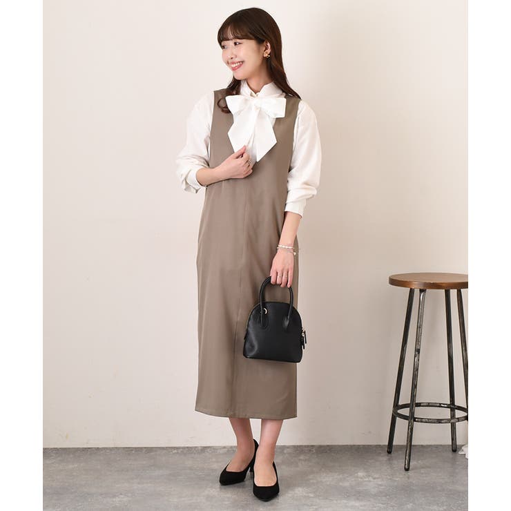 ジャンパースカート レディース ロング[品番:JOKW0016678 ジャンパースカート レディース ロング[品番:JOKW0016678