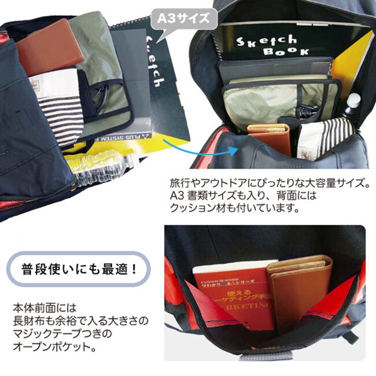 リュック バックパック 大容量 | REAL STYLE | 詳細画像6 