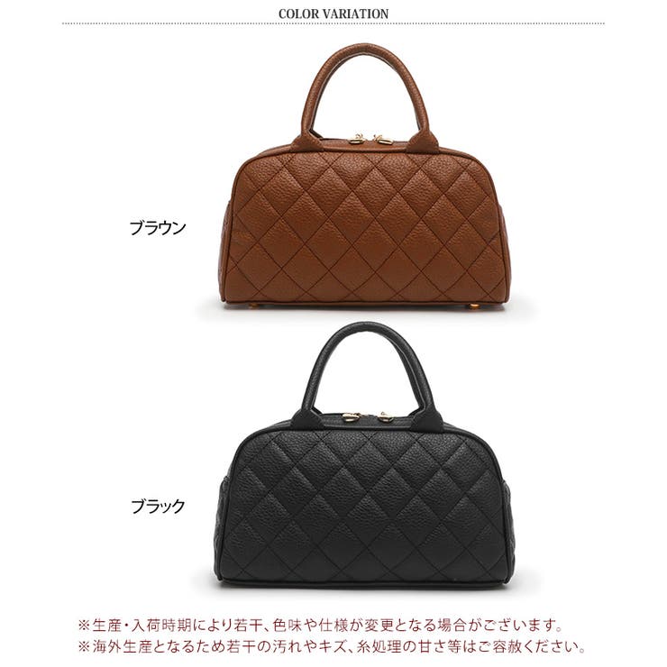 ミニボストンバッグ 横長バッグ ハンドバッグ[品番：JOKW0015247]｜REAL  STYLE（リアルスタイル）のレディースファッション通販｜SHOPLIST（ショップリスト）