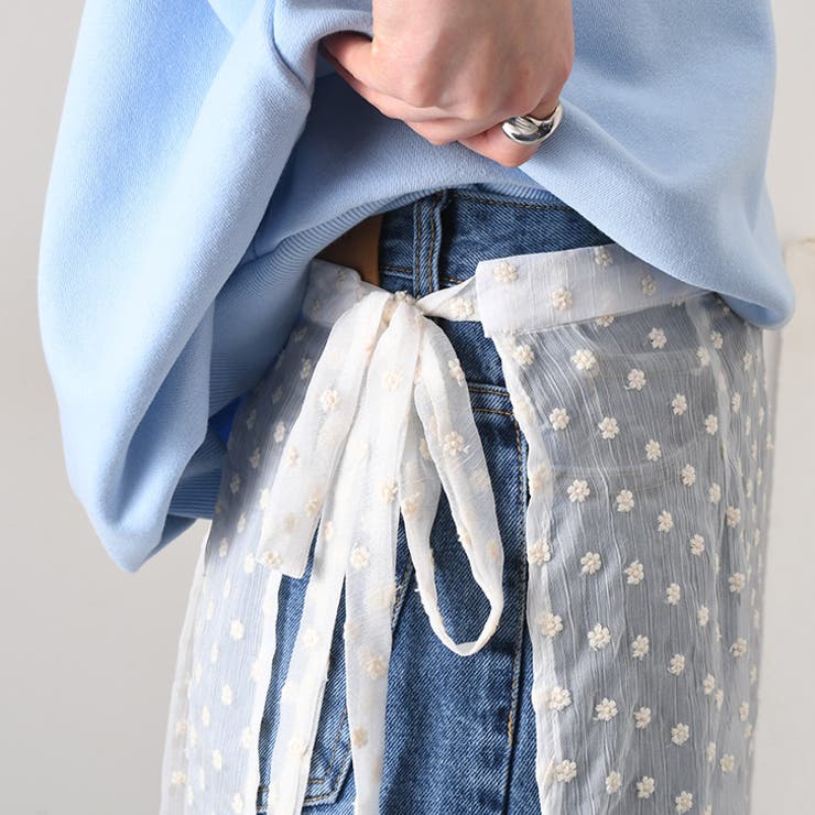 ラップスカート 巻き 重ね着[品番：JOKW0015287]｜REAL STYLE（リアル 
