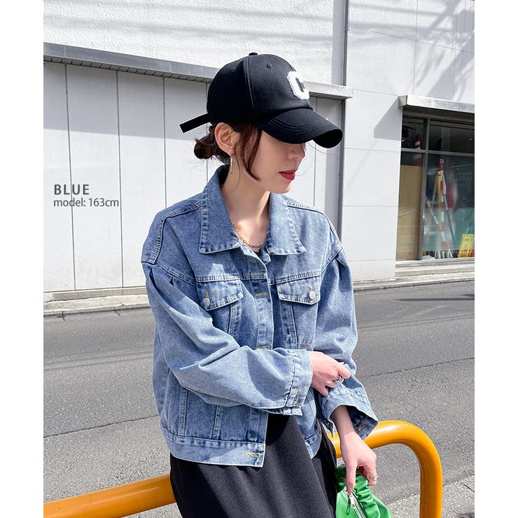 デニムジャケット レディース 春[品番：JOKW0015391]｜REAL STYLE 