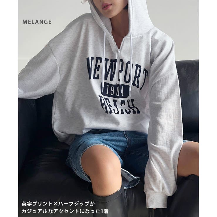パーカー レディース 春[品番：JOKW0015415]｜REAL STYLE