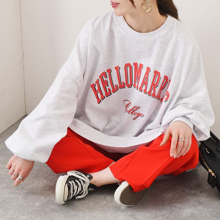 スウェット レディース 上[品番：JOKW0015465]｜REAL STYLE