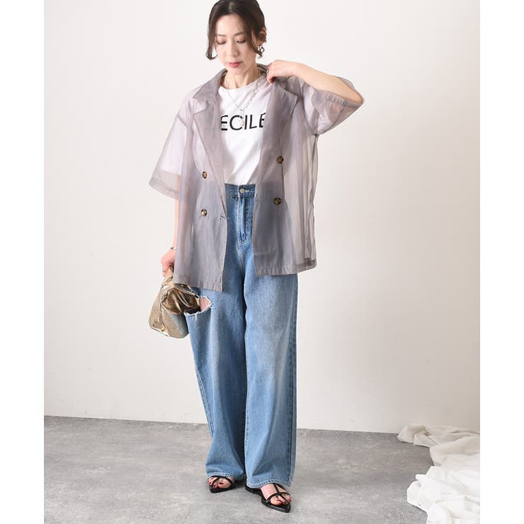 crewre online shop / レイヤードシアージャケット
