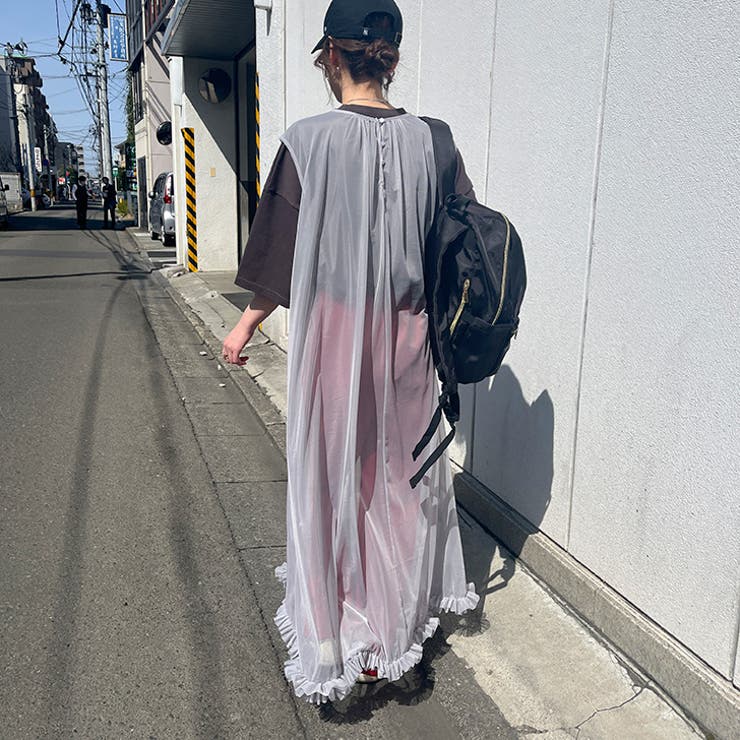 ワンピース レディース シアー[品番：JOKW0015478]｜REAL STYLE