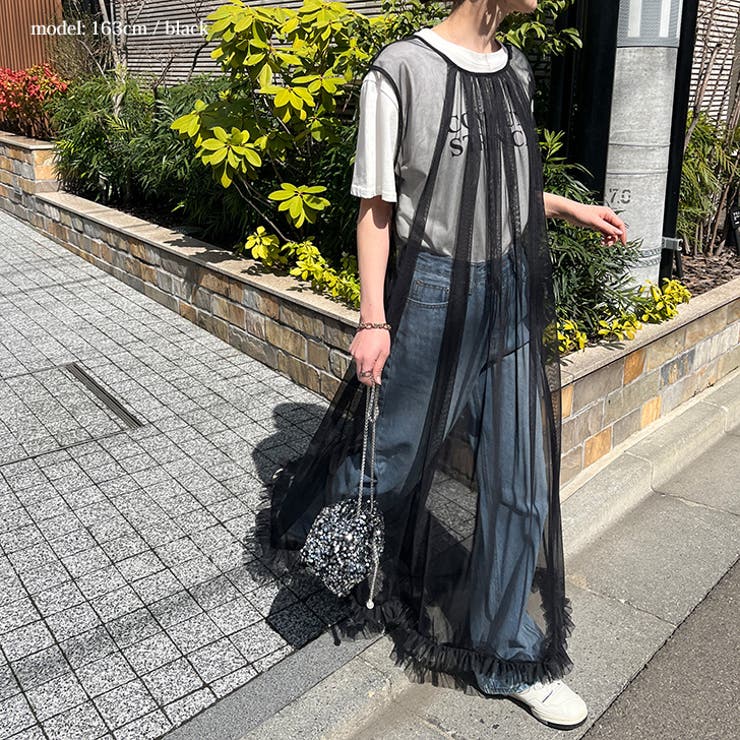 ワンピース レディース シアー[品番：JOKW0015478]｜REAL STYLE