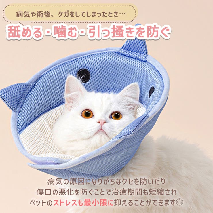 エリザベスカラー 猫 犬[品番：JOKW0015513]｜REAL STYLE