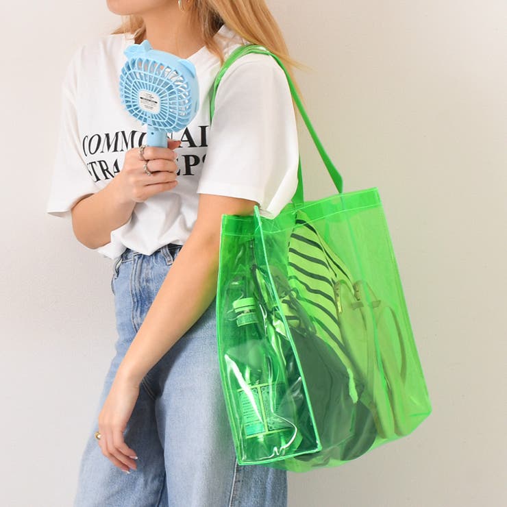 トートバッグ クリア 透明[品番：JOKW0015523]｜REAL STYLE（リアル