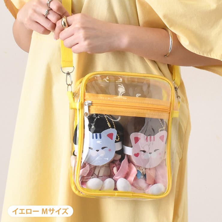 ショルダーバッグ クリア 透明[品番：JOKW0015526]｜REAL STYLE
