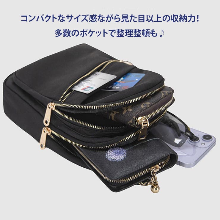 日本初の ワンショルダーバッグ レディース ボディバッグ[品番 バッグ