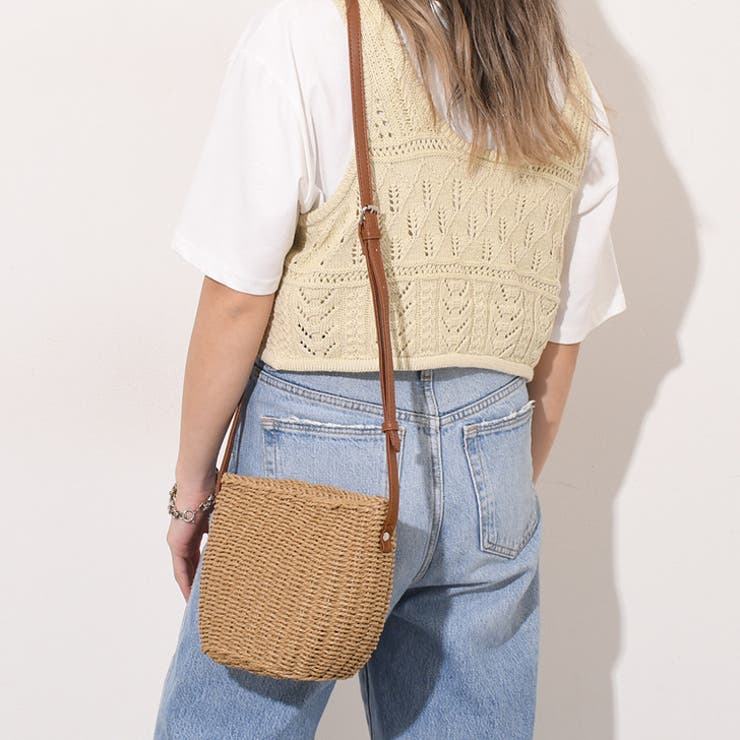 カゴバッグ かごバッグ 籠[品番：JOKW0015612]｜REAL STYLE