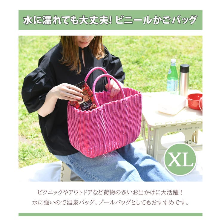 バッグ かご スパバッグ[品番：JOKW0015635]｜REAL STYLE