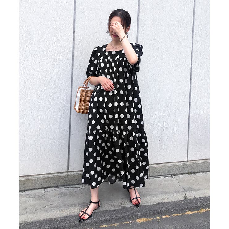 ロングワンピース レディース 半袖[品番：JOKW0015638]｜REAL STYLE