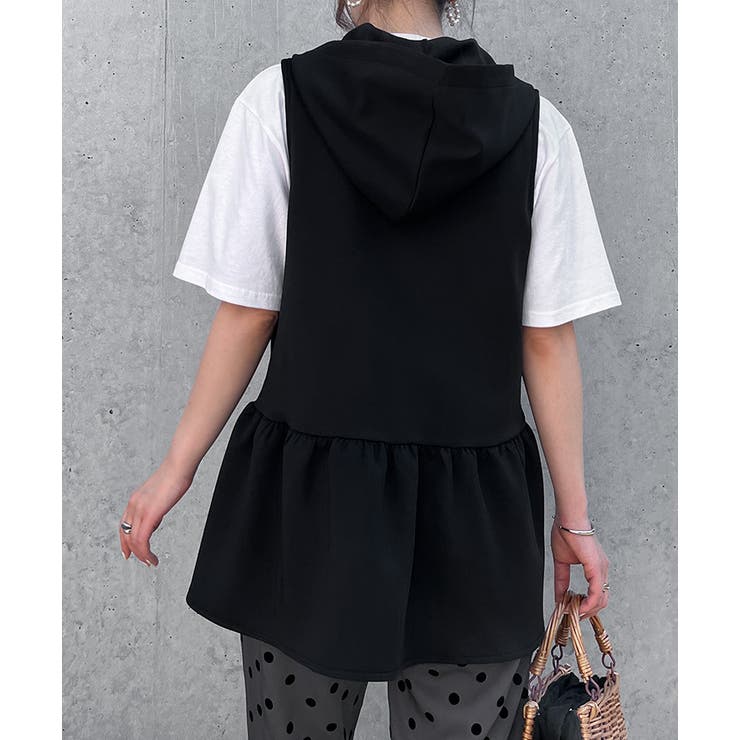 ベスト レディース パーカー[品番：JOKW0015692]｜REAL STYLE